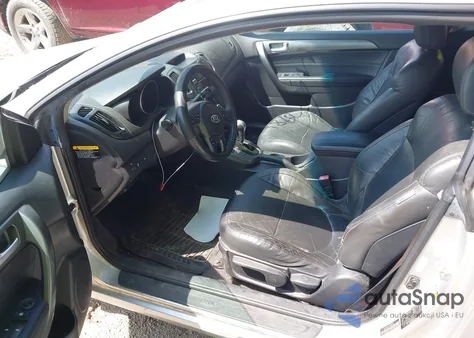 2010 Kia Forte Koup Ex from USA, damaged, VIN KNAFU6A23A5262467